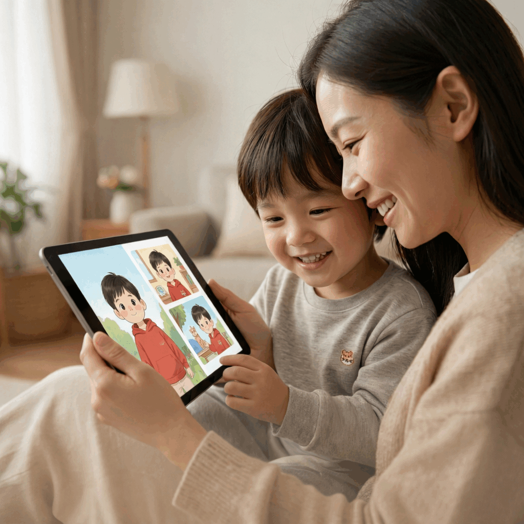 妈妈和宝宝一起阅读专属故事